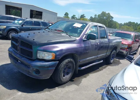 2004 Dodge Ram 1500 Slt/Laramie из США, поврежденный, VIN 1D7HA18D34S558017